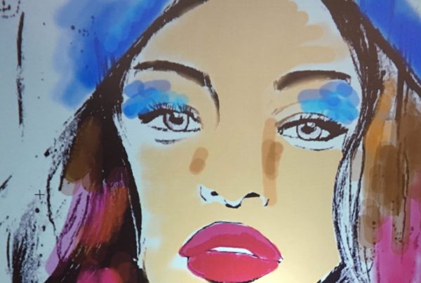 Digitale graffiti wanden voor Amway