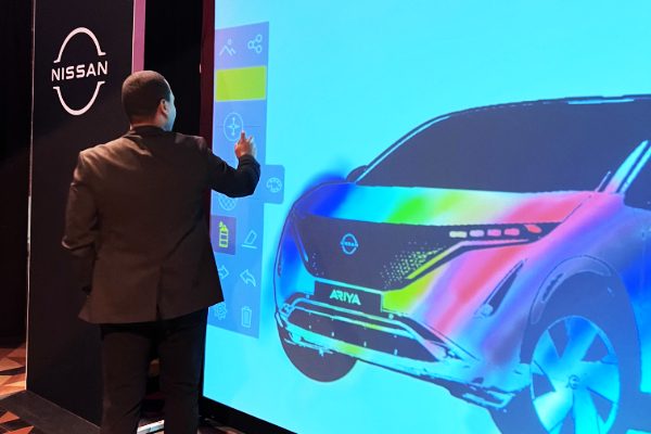 Digitaal customizen Nissan event