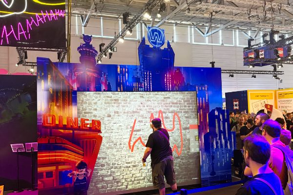 Lego graffiti wall gamescom2026 Köln