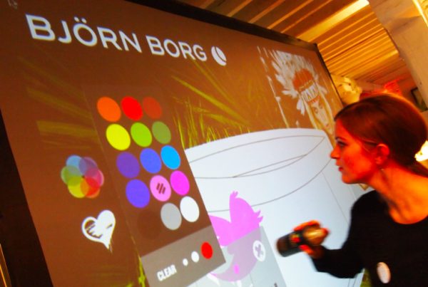 Björn Borg instore product customizing